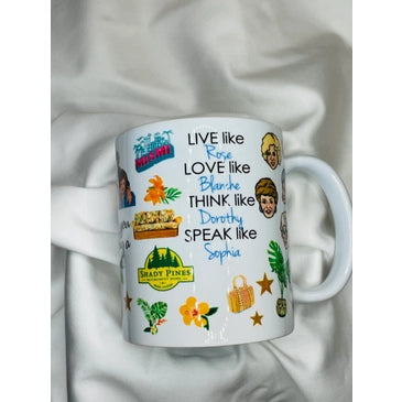 Golden Girls Stay Golden 11oz Coffee Mug Thank you for being a Friend