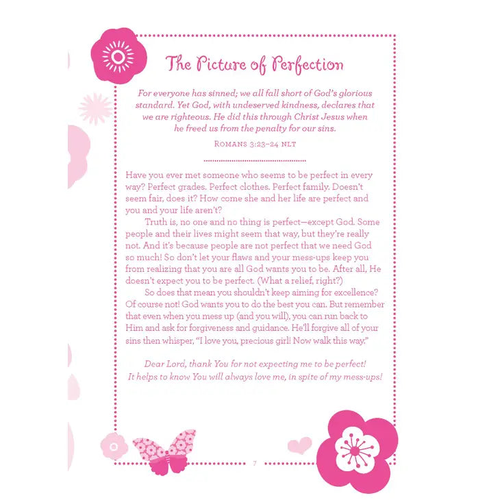3 Minute Devotional For Girls