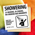 Totally Cheesy - Winning Fake Arguments in the Shower Soap Funny Novelty Gift