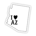 I Love Arizona Sticker
