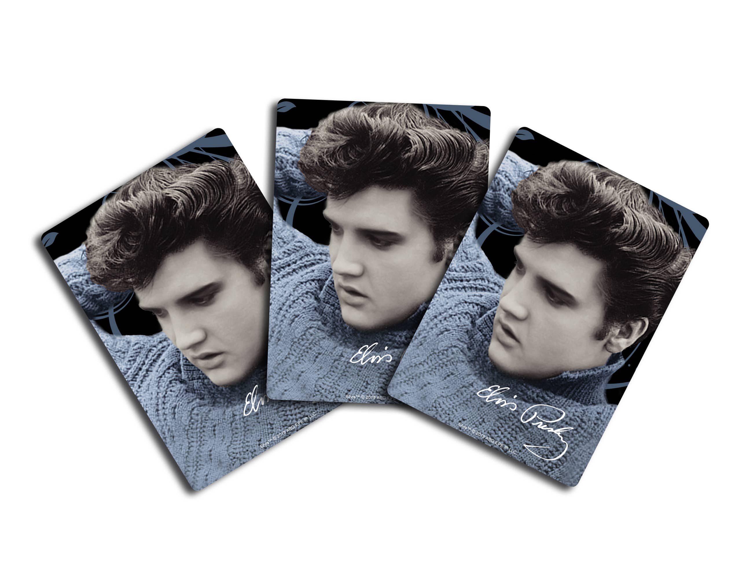 Elvis Presley Playing Cards/Blue Sweater Standard Size Cards
