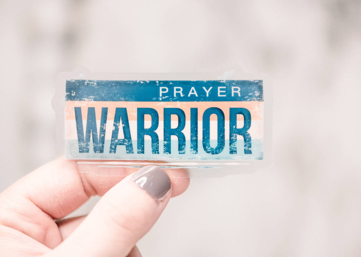 Prayer Warrior Sticker