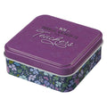 101 Bible Verses for Teachers Purple Scripture Cards