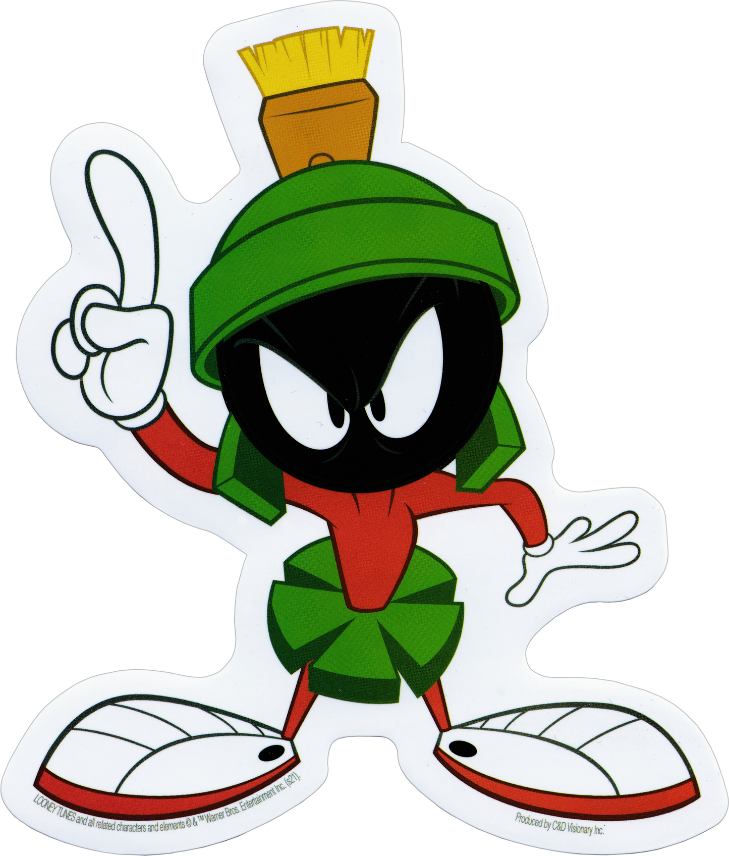 Marvin the Martian Looney Tunes Sticker