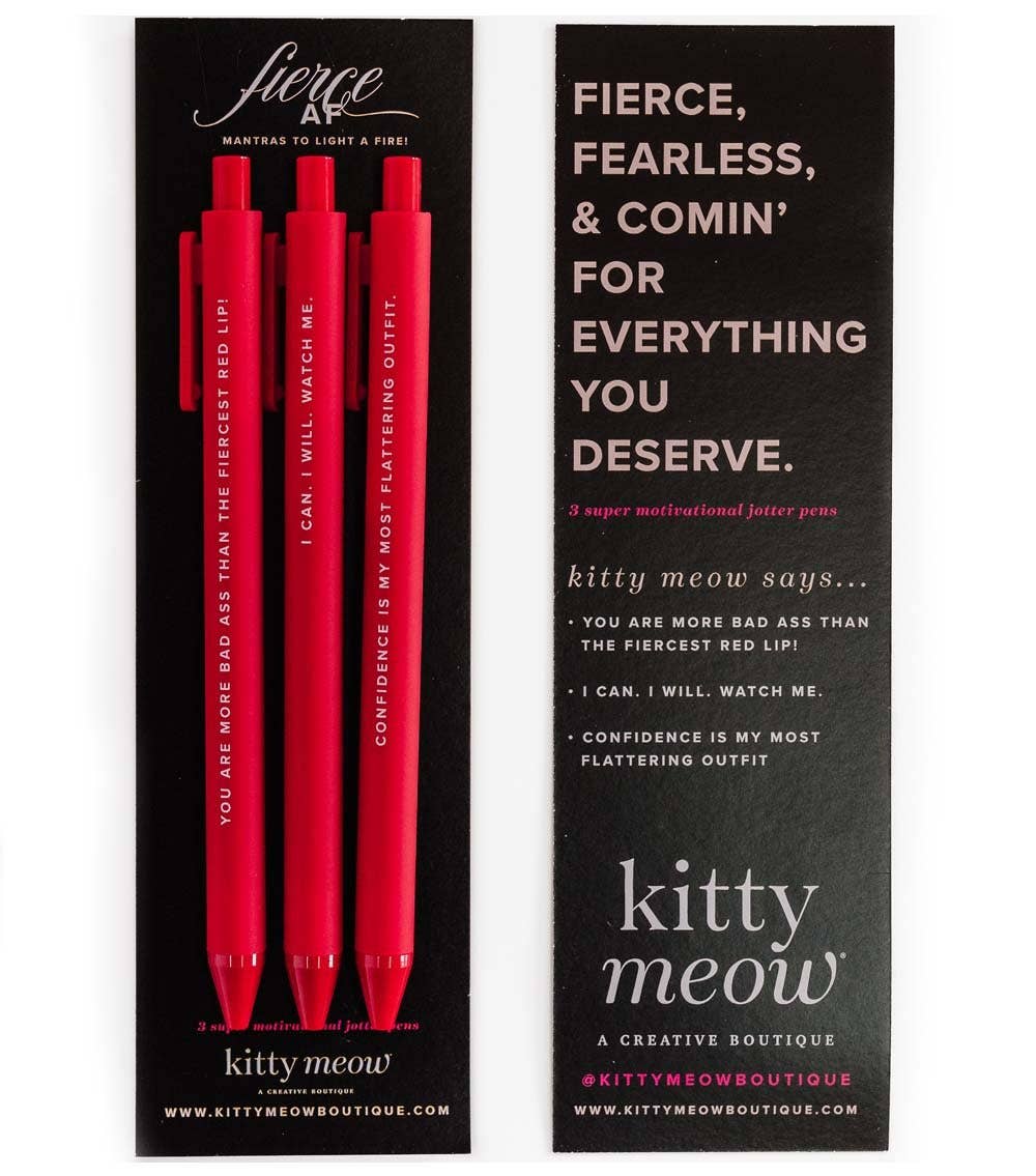 Fierce AF Pen Set/3