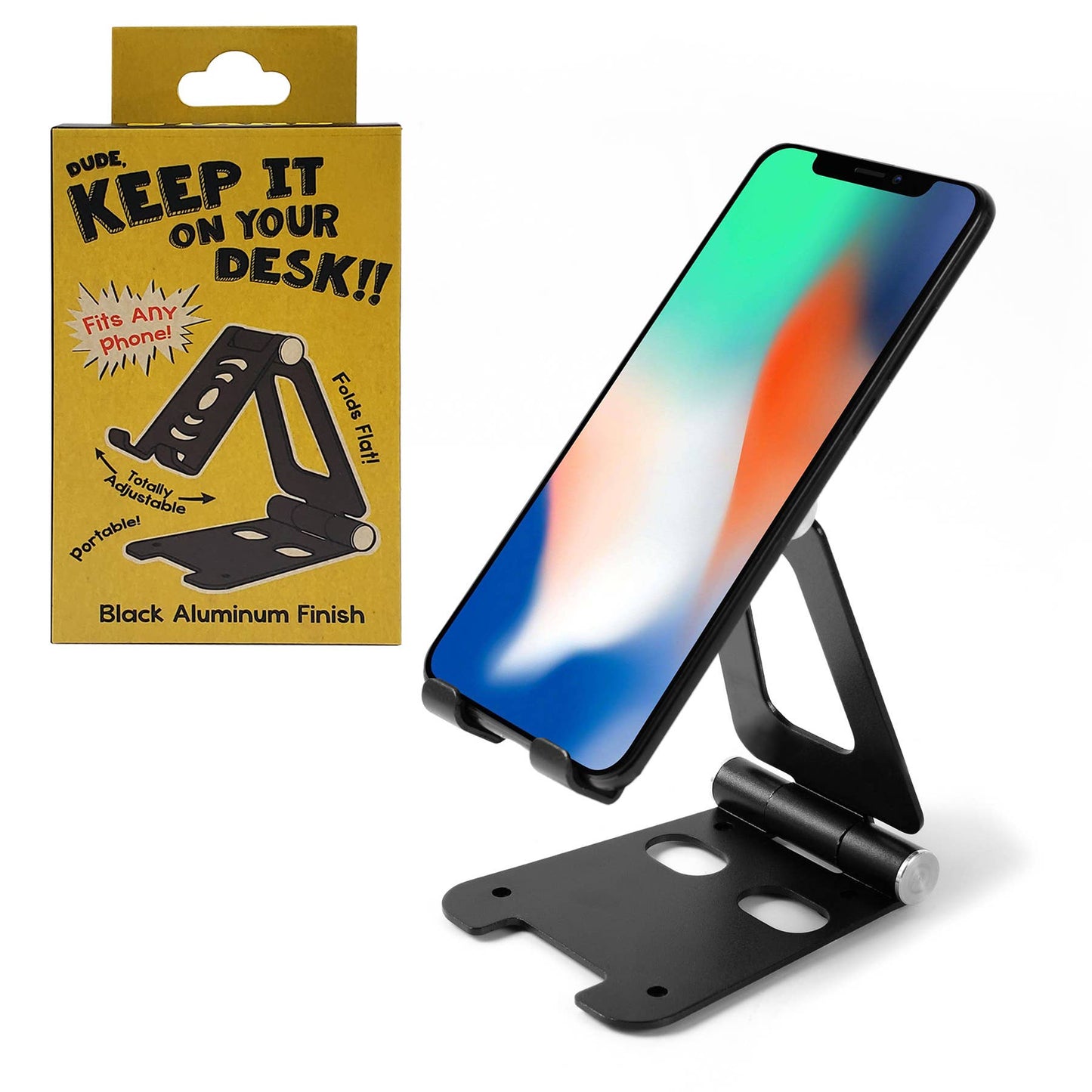 Dude, Keep It On Your Desk! Phone Stand