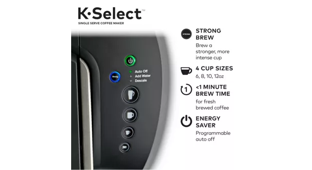 Keurig® Keurig® K-Select® Coffee Maker Matte Black