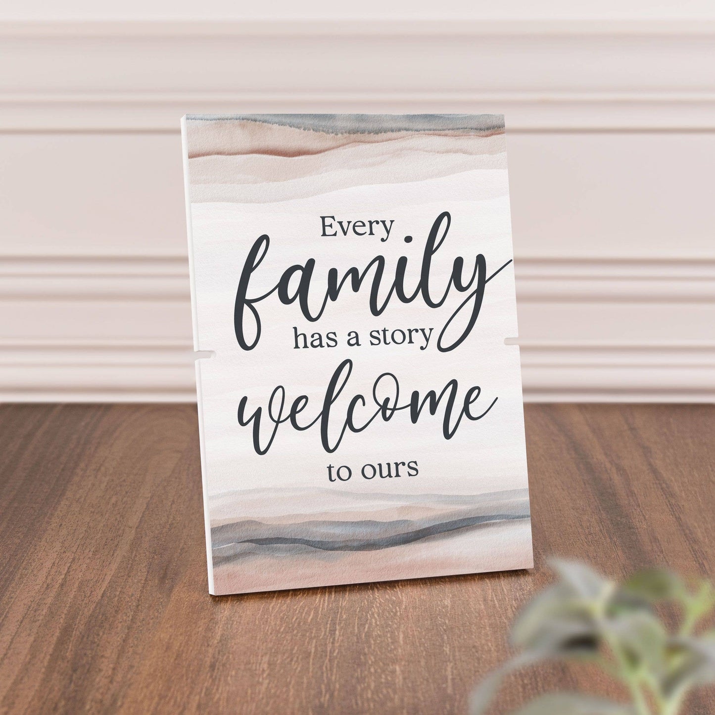 Every Family Has A Story Welcome To Ours Story Board