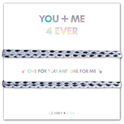 You+Me 4 Ever Shareable Bracelets