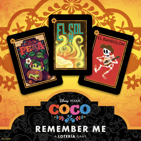 Coco Remember Me Lotería Game
