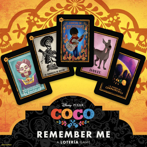Coco Remember Me Lotería Game