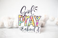 Girl Pray About It Magnet