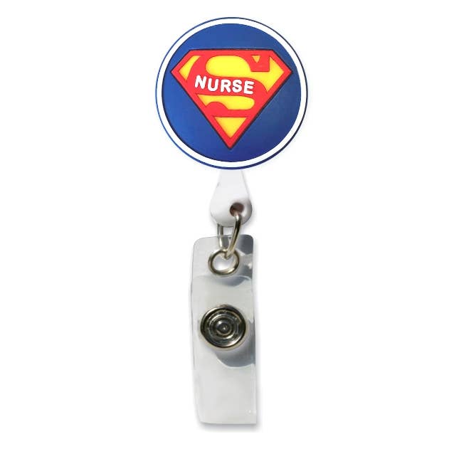 Super Nurse Badge Holder
