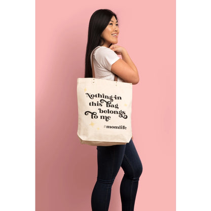 Hashtag Mom Life Tote Bag