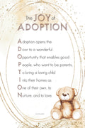 The Joy of Adoption Wood Sign