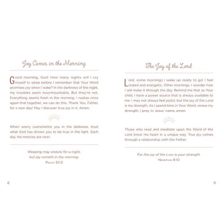 Mornings With God Devotional