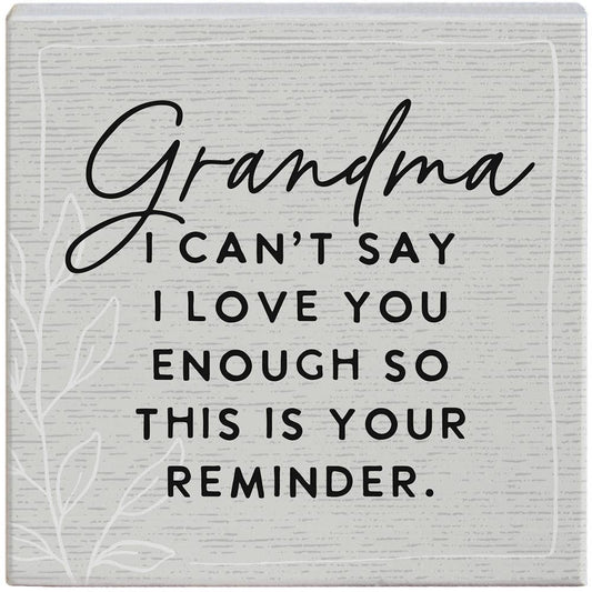 Grandma I Can't Say..Sign