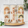Teacher Life Boho Rainbows Tumbler 20oz