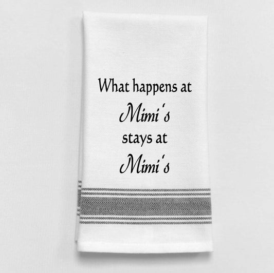 What happens at Mimi’s stays at Mimi's towel