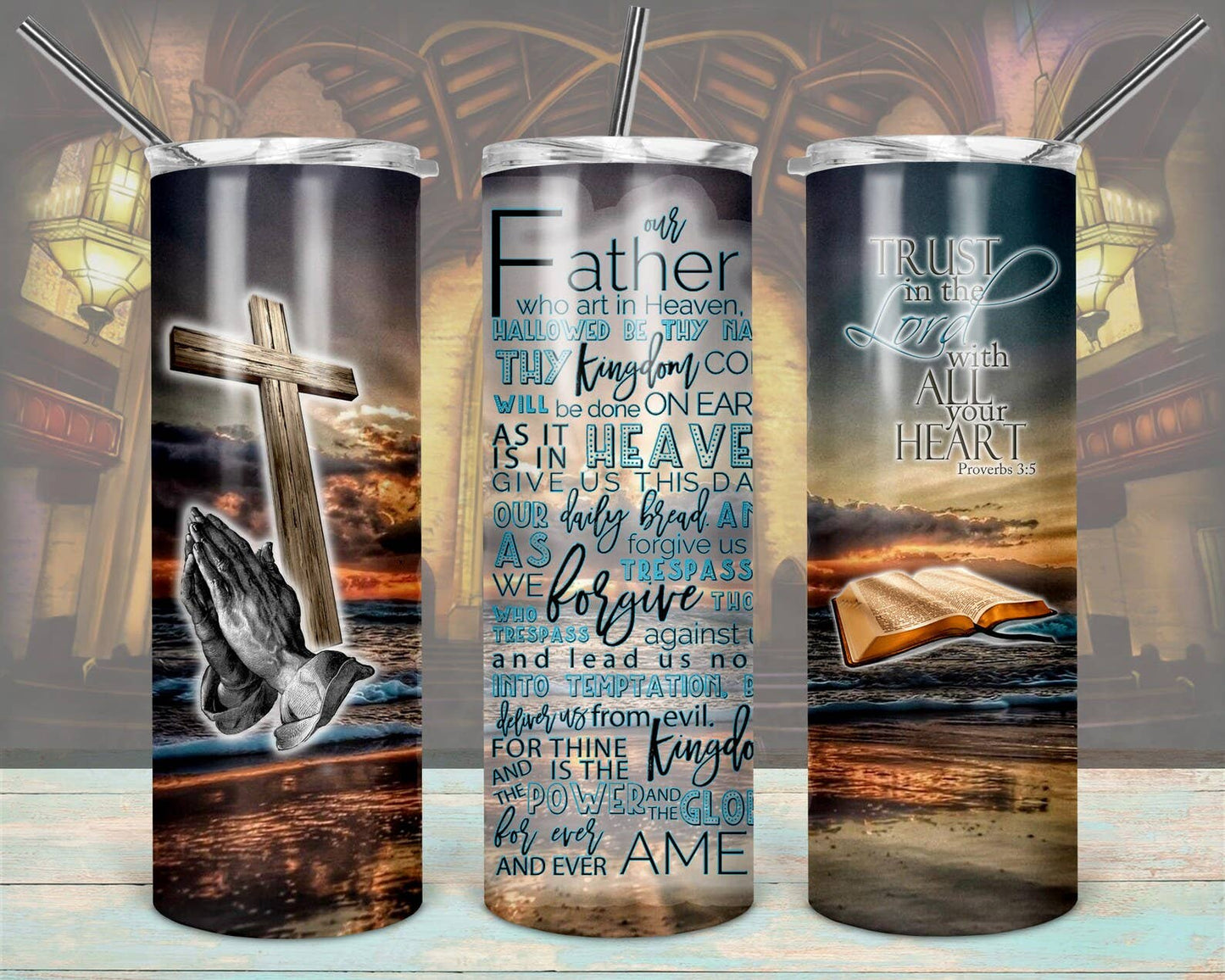 The Lords Prayer 20oz Tumbler