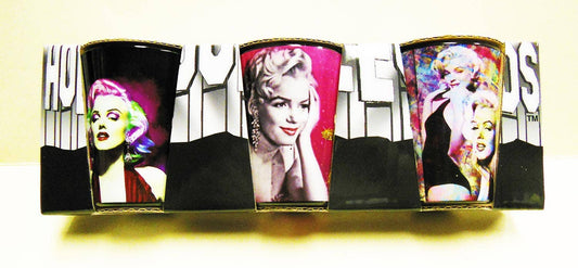 Marilyn Monroe Shot Glass Set/3