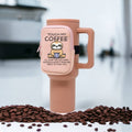 Touch My Coffee Tumbler Zippered Carry Pouch