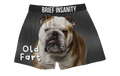 BRIEF INSANITY - Old Fart  Boxer Shorts
