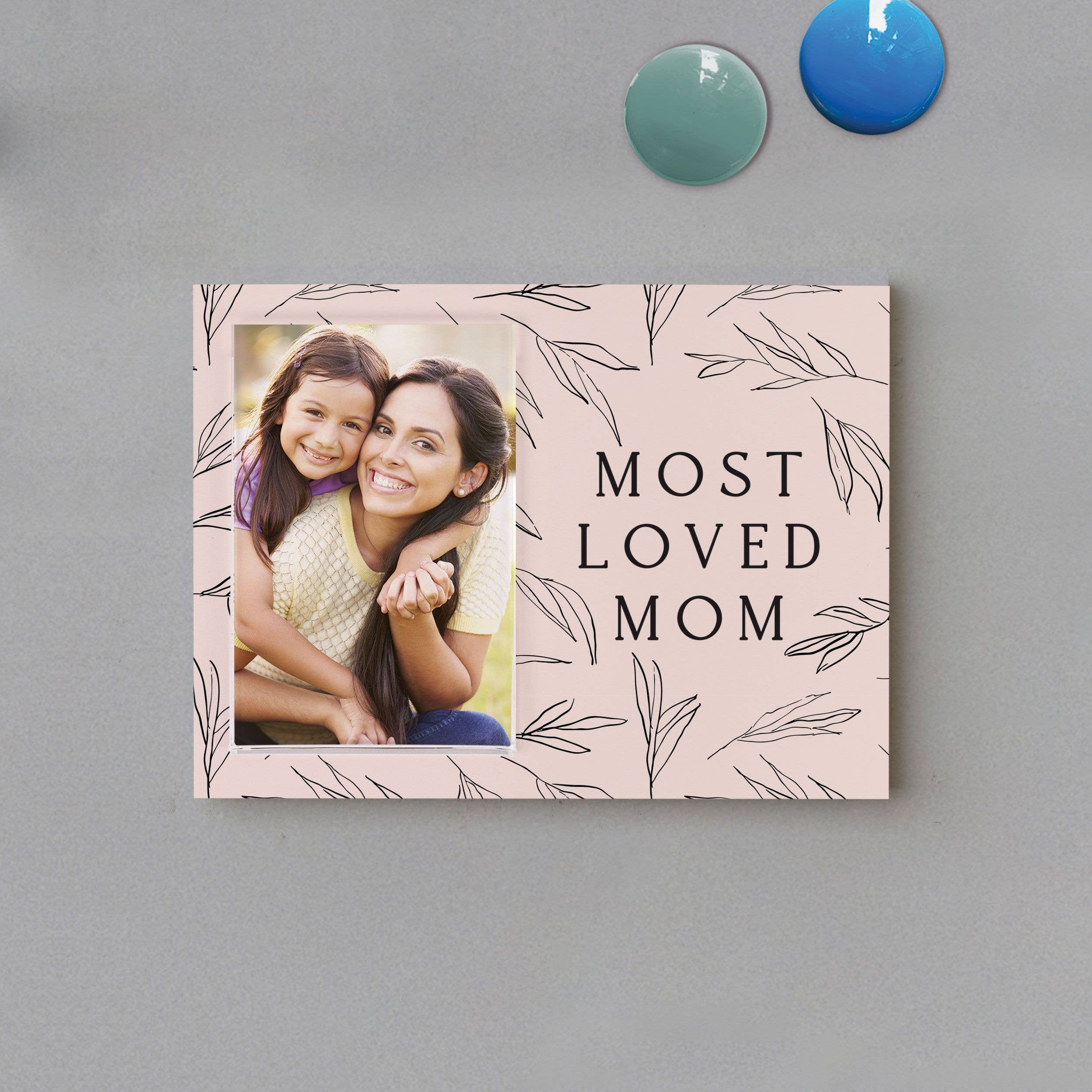 Most Loved Mom Photo Frame