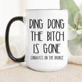 Ding Dong The Bitch is Gone Mug Divorce