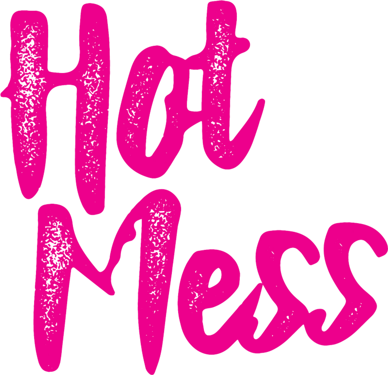 Hot Mess-Peel and Stick Sticker/pack of 3 Stickers!