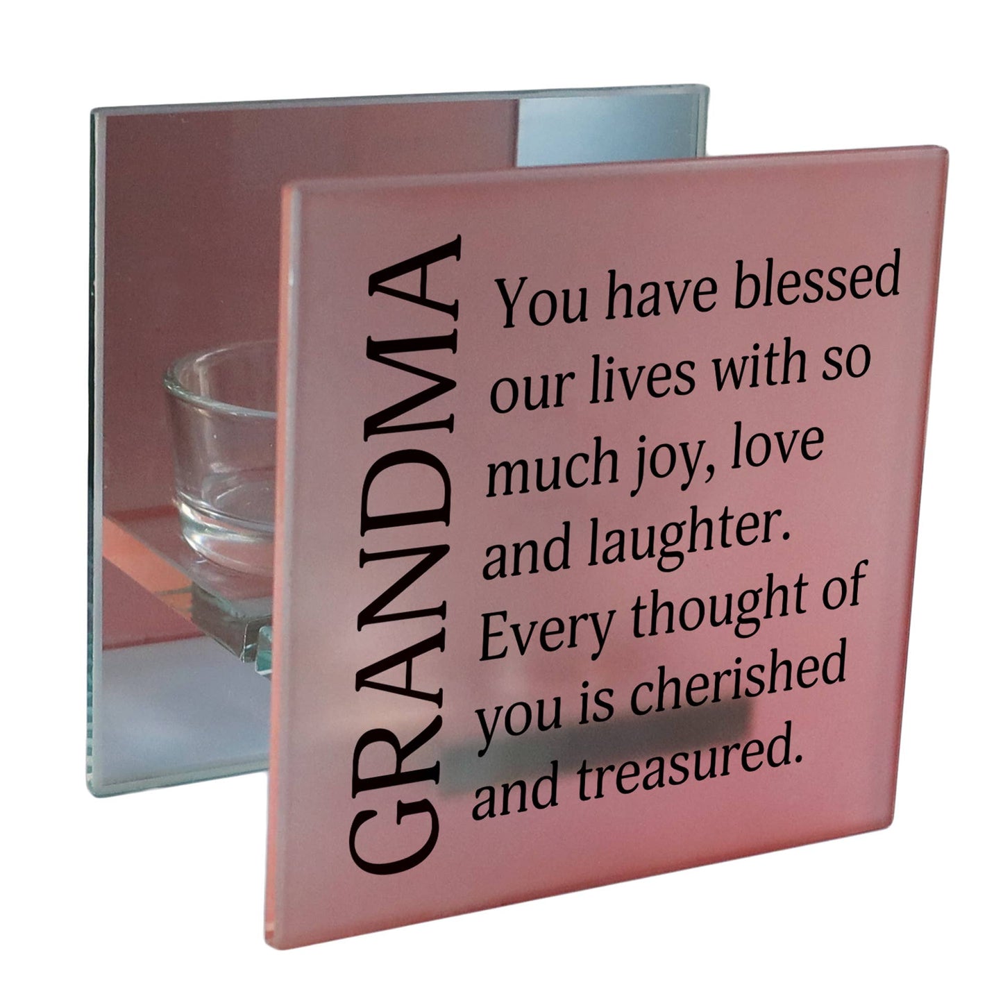 Grandma, You Have Blessed Our Lives..Tealight Holder