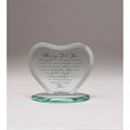 Marriage Takes Three Glass Plaque