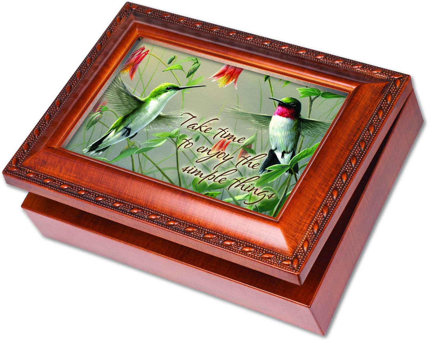 Hummingbirds Music Box