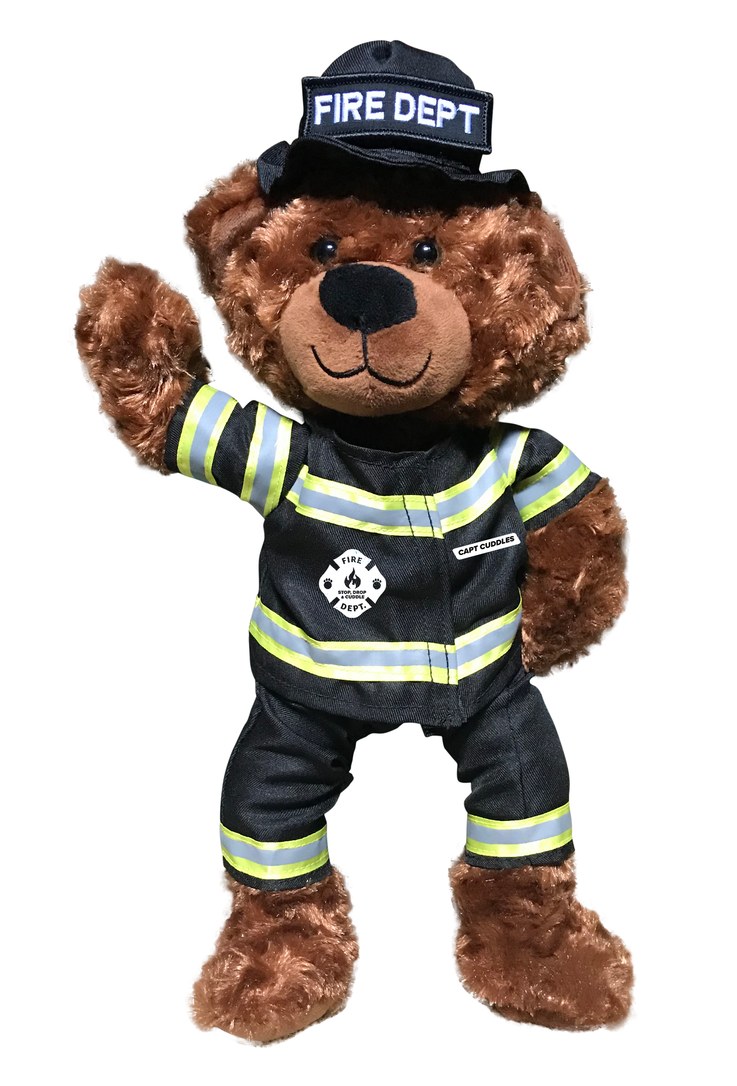 ZZZ Bears - Capt Cuddles Fireman Teddy Bear