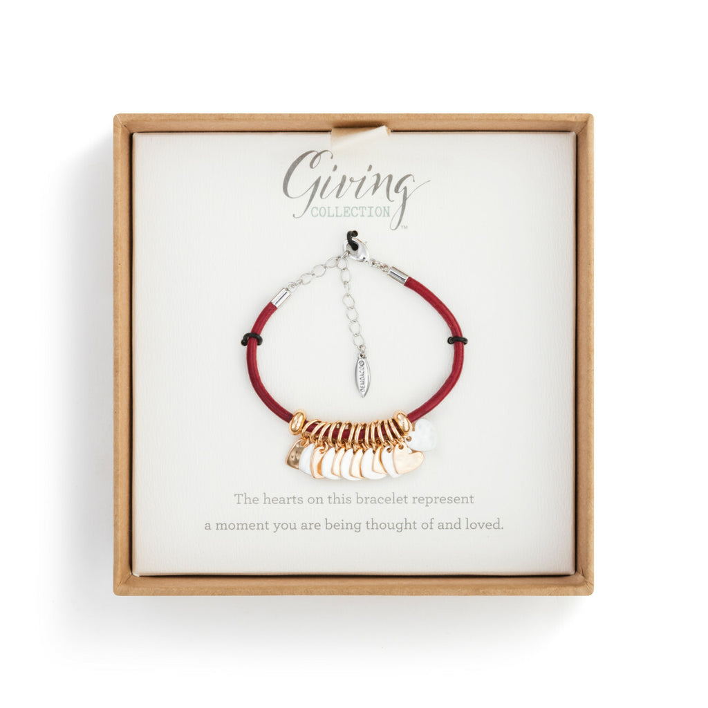 Charm Bracelet - Red Heart