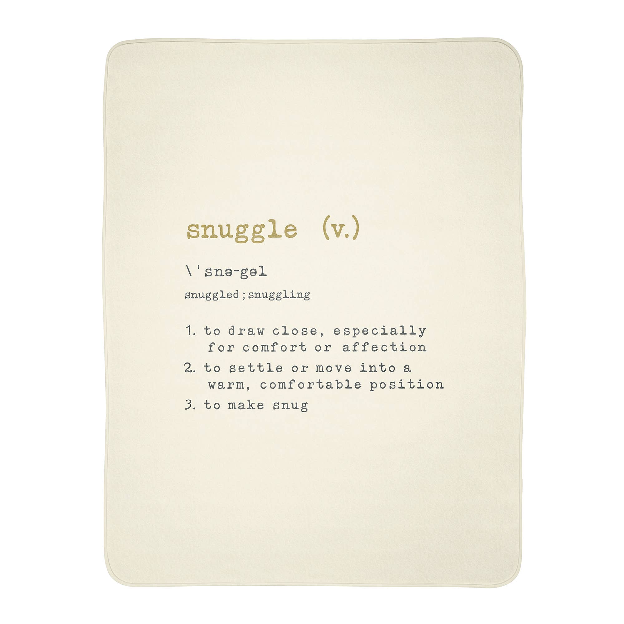Snuggle Definition Blanket