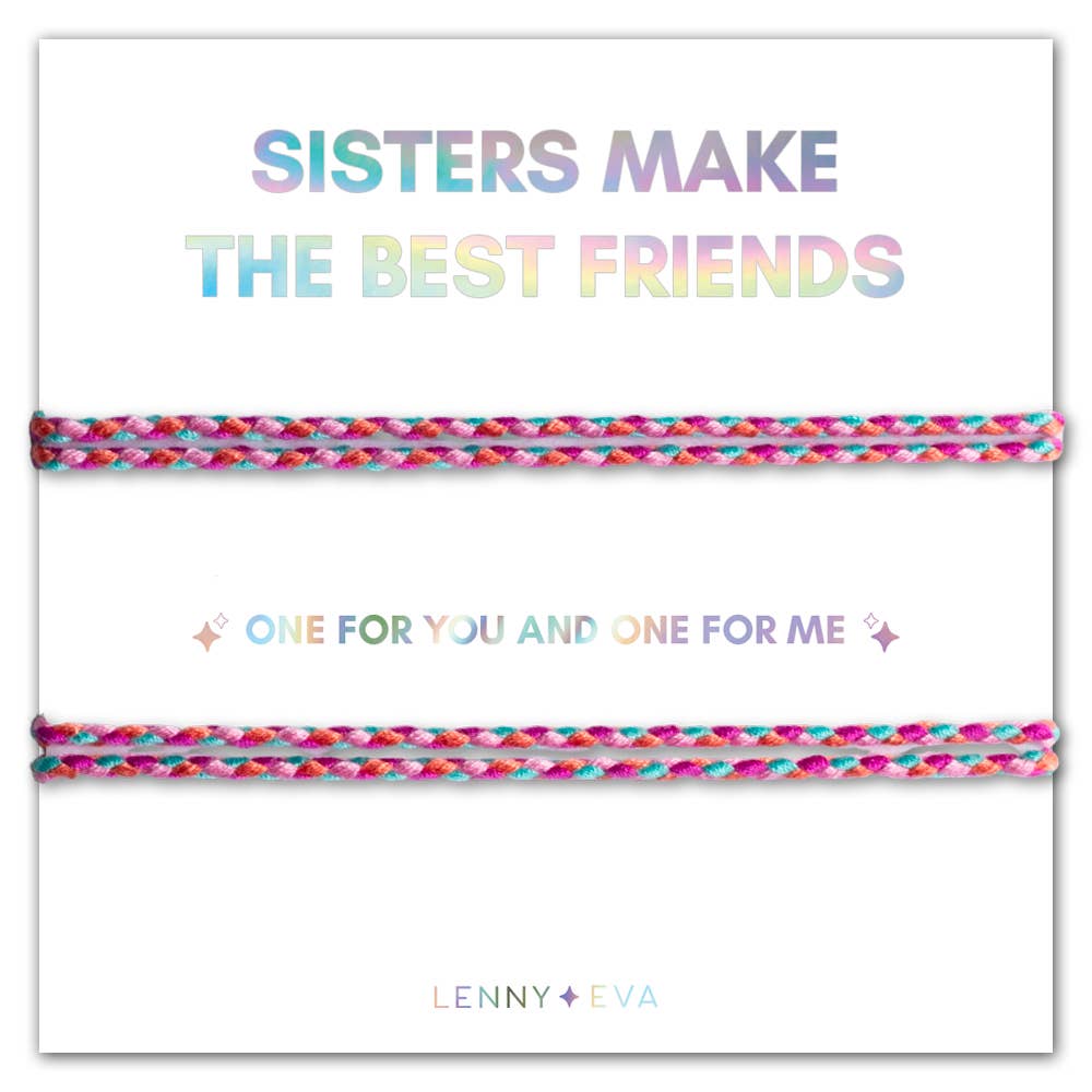 Sisters Make the Best Friends Shareable Bracelets