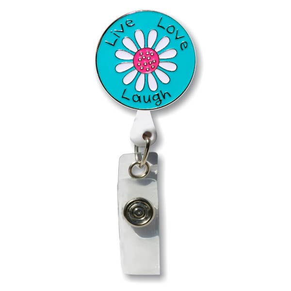 Live Love Laugh Badge Holder