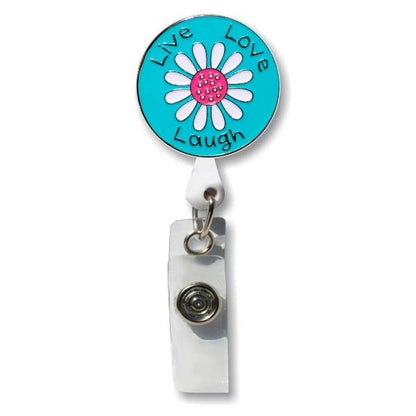 Live Love Laugh Badge Holder