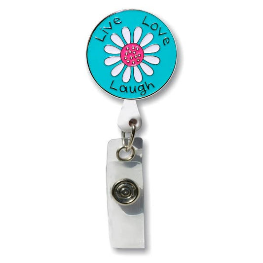 Live Love Laugh Badge Holder