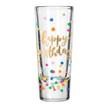 Happy Birthday Skinny Shot Glass