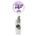 LPN Heart Badge Holder
