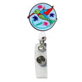 Hummingbird Badge Holder