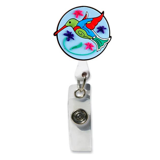 Hummingbird Badge Holder