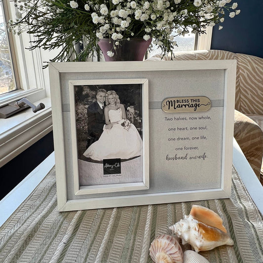 Bless This Marriage Photo Frame