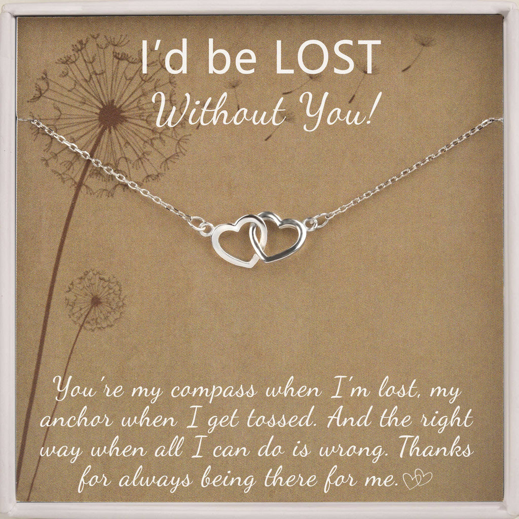 I'd Be Lost Without You Necklace