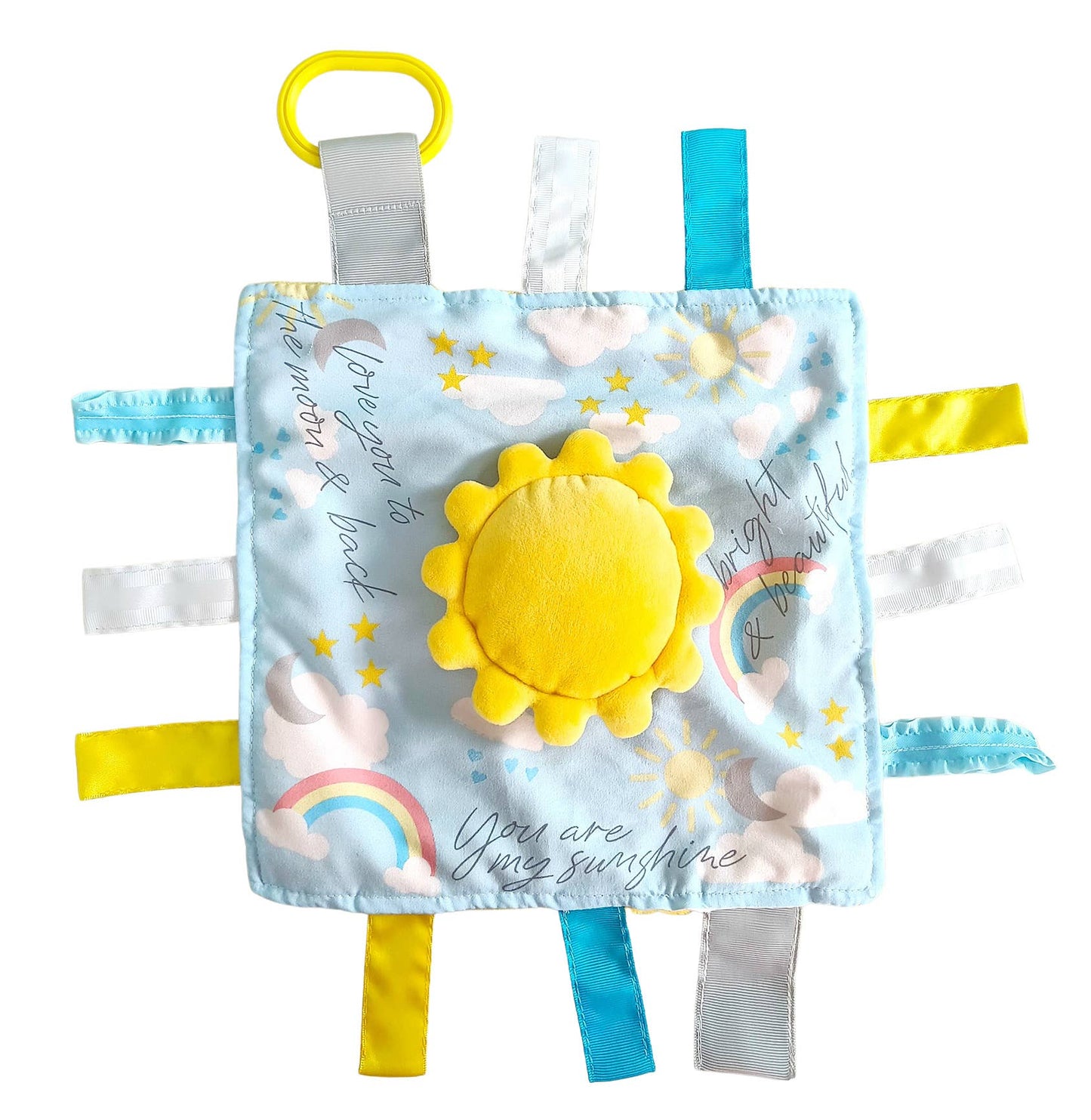 Sunshine Rainbow Baby Comfort Soother Lovey