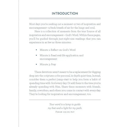 3 Minute Devotions for Men