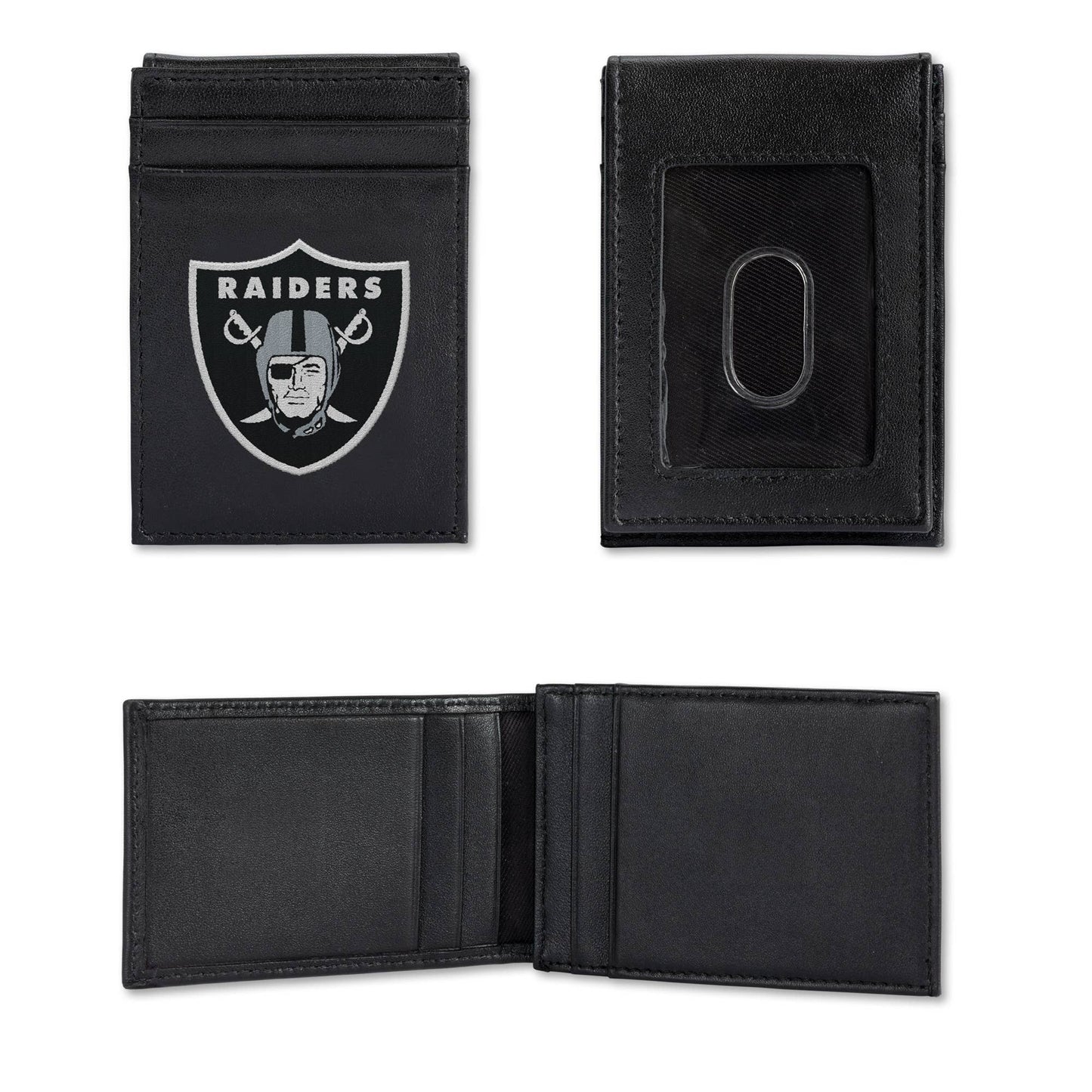 Las Vegas Raiders Embroidered Front Pocket Wallet