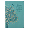 Be Still & Know Teal Faux Leather Classic Journal